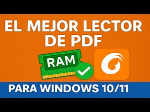 Cómo Descargar e Instalar el Mejor Lector de PDF en Windows 10/11 Ligero y Rápido, sin consumir RAM