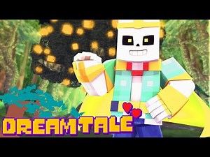 DREAM SANS & NIGHTMARE SANS! Minecraft DREAMTALE! UNDERTALE AU (Minecraft Undertale Minigame)