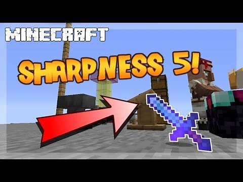 MINECRAFT | How to Get Sharpness 5! 1.15.2