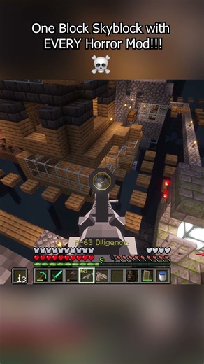 Horror Mods In Minecraft One Block #minecraft