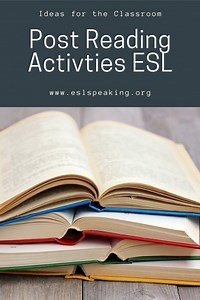 After Reading Activities for English Learners | Postreading Activities