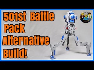 LEGO Star Wars Separatist Octuptarra Tri-Droid- 75280 Alternate Build! Using 2 501st AT-RT's!