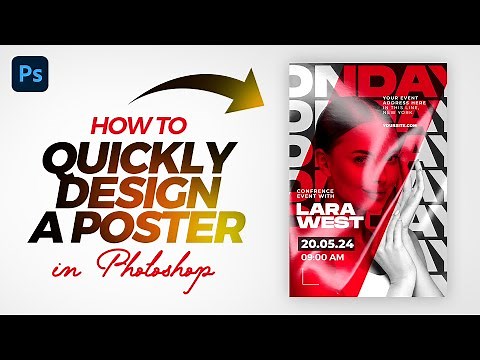 Poster Design Photoshop Tutorial - v2