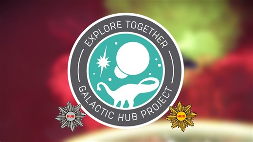 What is the Galactic Hub in No Man's Sky, and can you join?