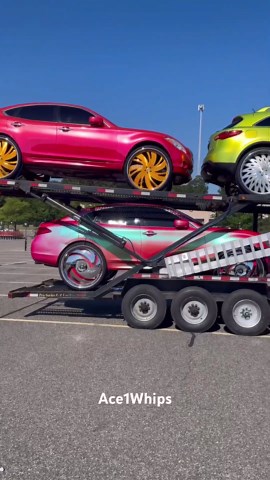 Ford Dually Truck on 30’s Pullin 4 Hits on 30’s And 32’s