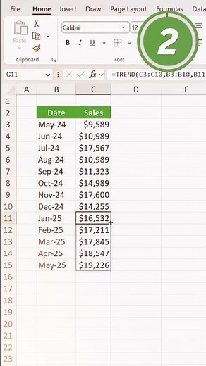 3 Forecasting Methods in Excel