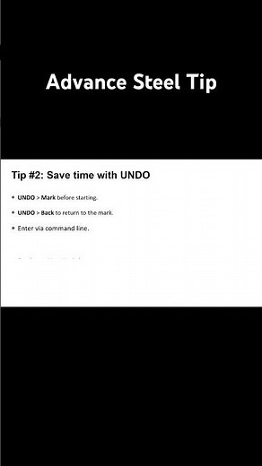 Autodesk Advance Steel tips and tricks #design #advancesteel #autocad