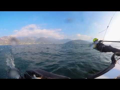 A bit of Upwind Sailing - A Class Catamaran Foil