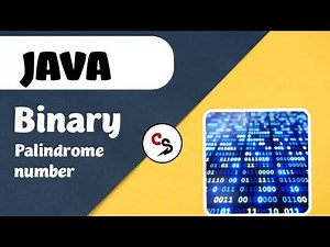 Binary Palindrome number|| Convert Decimal to Binary|| Java C++ C Javascript || Coding Sprint.