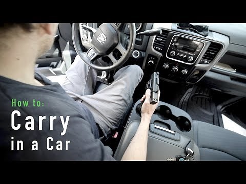 How To Concealed Carry In A Car - Alien Gear Holsters
