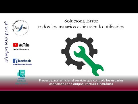 Soluciona error todos los usuarios están siendo utilizados Contpaqi Factura Electrónica