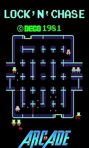 Lock ‘n’ Chase ロックンチェイス (Machine type: Arcade) 4K