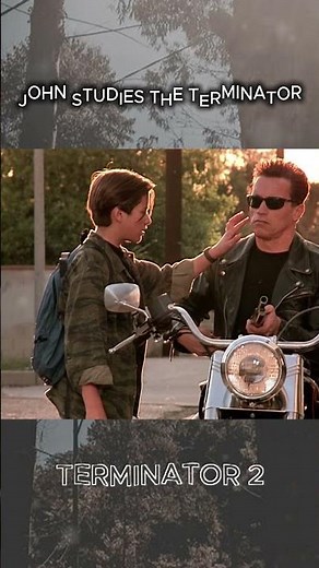 JOHN STUDIES THE TERMINATOR