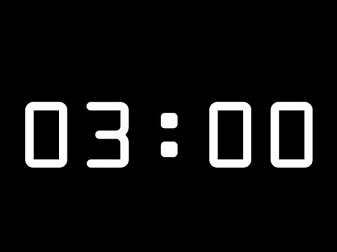 3 Minute Timer with Alarm (Count Up Stopwatch)