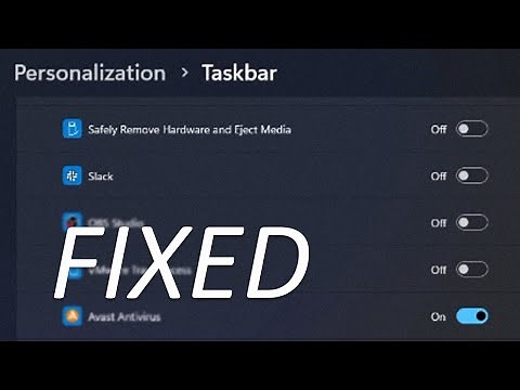 Easy Guide to Fix the Taskbar Icons Missing in Windows 11