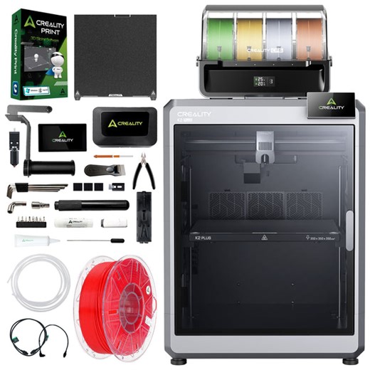 Creality K2 PLUS Combo 3D Printer with 4 Spool CFS System