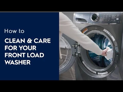 How to Clean & Care For Your Front Load Washer