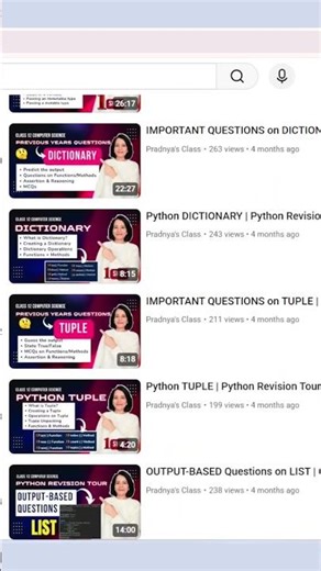 Class 12 Computer Science | Playlist