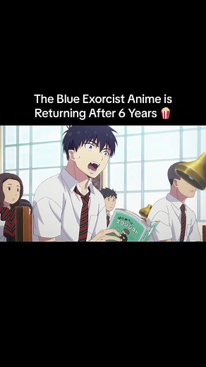 Blue Exorcist Anime is set to return next year January 2024 for Season 3! Let your friends know😎 #blueexorcist #animes #animefan #otaku