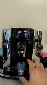 Restored Jura E8: Clean Brew Unit, Grinder, and Perfect Espresso Shot!