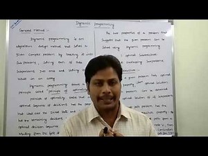 Dynamic Programming || General Method of Dynamic Programming || Introduction to Dynamic Programming