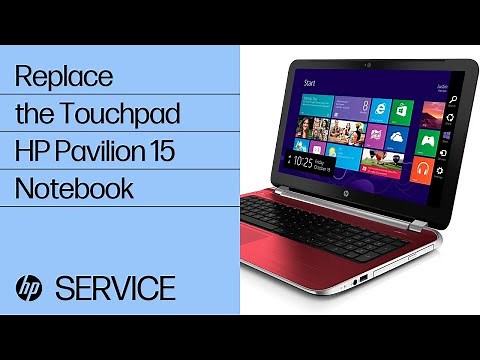 Replace the Touchpad | HP Pavilion 15 Notebook | HP