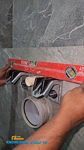 218K views · 1.6K reactions | brackets for Wall hanging commode installation | knowledge world 01 | Facebook