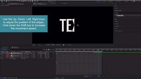 Make rolling text animation - After Effects tutorial #oe342