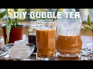 How to Make Milk Tea Recipe | DIY Bubble Milk Tea