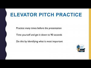 Designing memorable elevator pitches