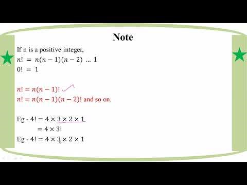 # Grade 12 Math (ch 5) Factorial (Examples 6+7)