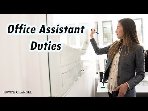 Office Assistant Duties And Responsibilities (+ Salary info)
