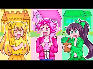 Using Only ONE COLOR Build Battle Challenge! (Roblox Bloxburg)