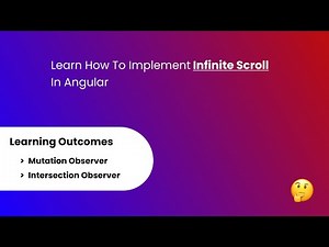 Angular | Implement Your Own Infinite Scroll In Less Than 20 minutes