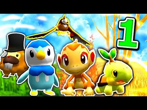 Minecraft Pixelmon SINNOH RIVALS! - "NEW PIXELMON ADVENTURE!" - Episode 1