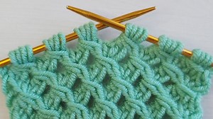 Knitting Net Stitch Pattern You Should Learn