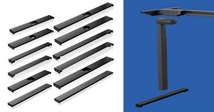 LINAK 電動昇降装置とデスクフレーム用脚部