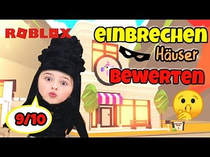 Ava bricht in fremde Häuser ein & bewertet sie! Roblox Adopt Me Deutsch🤩 Mehr Alles Ava