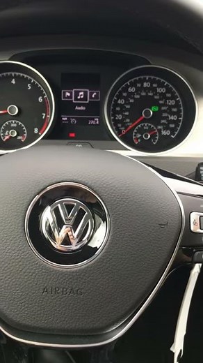 Volkswagen digital Speedometer