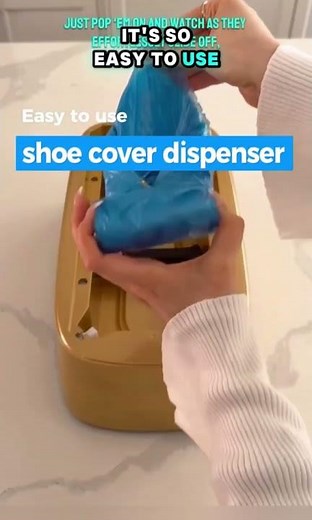 Automatic Shoe Cover Dispenser Machine,link in 1st comment or below ⬇️ in description