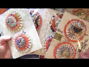 How I Batch Create My Layered Rosettes - Paper And Crepe Paper Rosette Tutorial