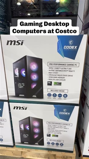Costco Love on Instagram: "Costco now has fully built gaming desktop PCs from @msius, @ibuypower, and @cyberpowerpc and they’re currently on sale 🎮💻🔥 📍Irvine, CA #costco @costco #costcolove #costcofinds #costcofans #costcolife"