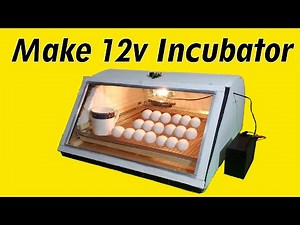 DIY Dc Incubator - How to make dc incubator - Make 12v dc Incubator