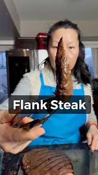 Flank Steak That Stays Juicy | Marinate 3 Days + Slice This Way