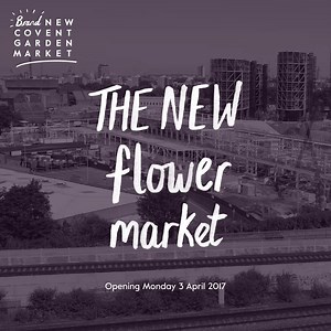 BIG NEWS. The new Flower Market is now opening on Monday 3 April 2017 🌼🌺 Explore the guide now for all you need to know about our new home 👉🏻 http://bit.ly/2iW9Dkb 👈🏻 | New Covent Garden Market