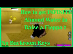 How to get INFINITE Almond Water in Raise a Floppa 2 - Roblox