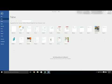 How to Find and Open an Avery Template in Microsoft® Word