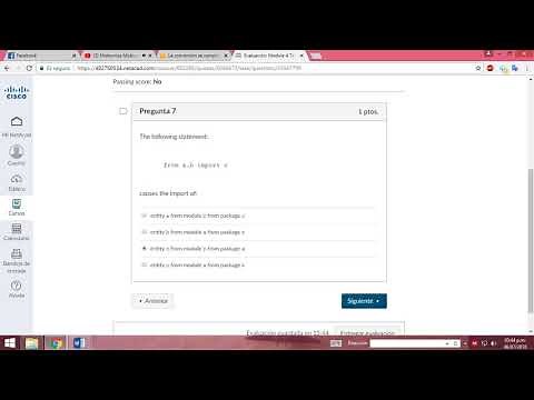 Evaluación: Module 4 test *Programación Python* Resuelto Cisco