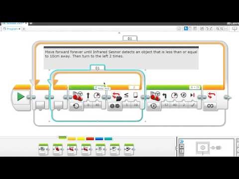 How to Program the LEGO EV3 | Infrared Sensor