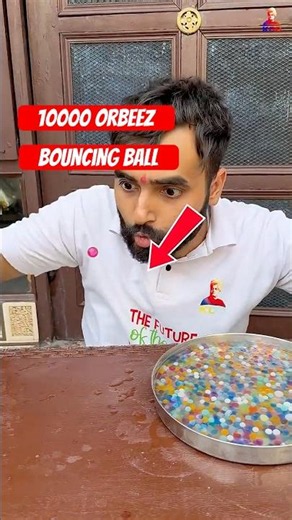ORBEEZ bouncy ball 😱| science experiment #science #experiment